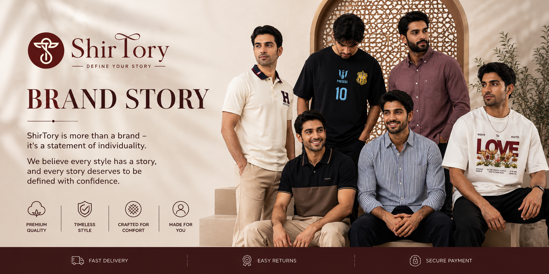 ShirTory Brand Story